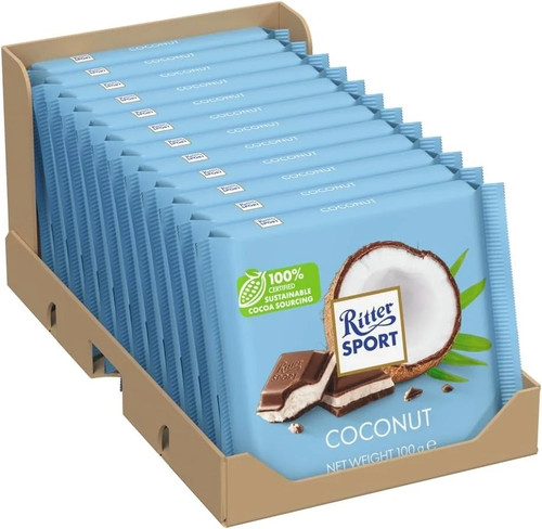 Ritter sport coconut milk - ritter,