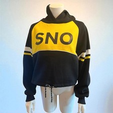 Topshop SNO Hoodie Cropped Ski