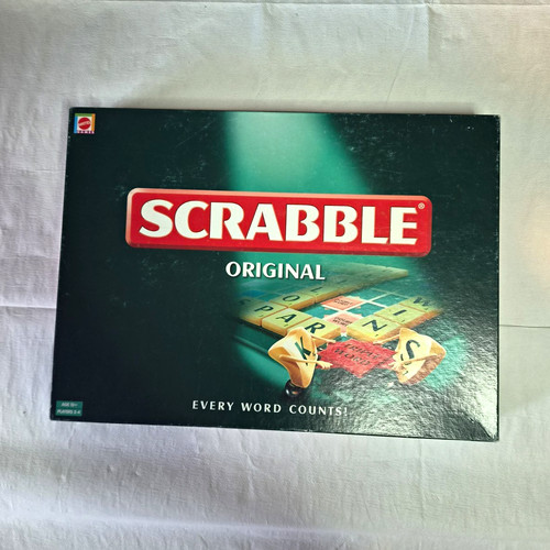 Mattel scrabble original - scrabble,