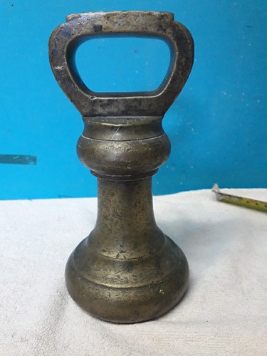 Vintage avery 7lb brass bell - vintage,