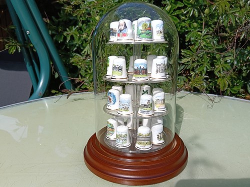 Vintage glass dome display - vintage,