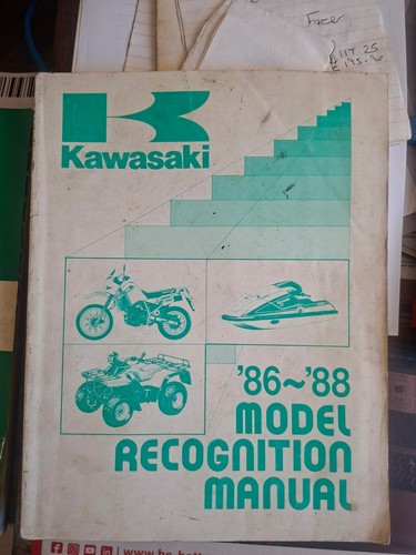 Kawasaki 88 model - kawasaki, '86-'88