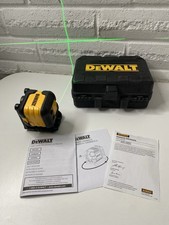 Dewalt Green Self-Leveling Cross Line Laser Level W/ Case DW08802CG