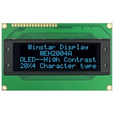 Winstar 20x4 Blue OLED