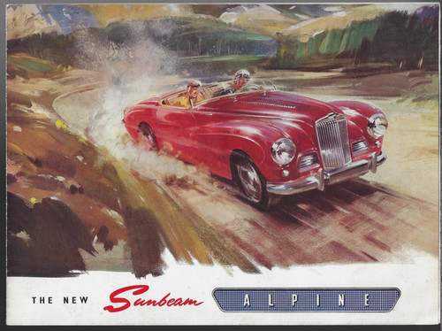Sunbeam alpine iia 1953 - alpine,