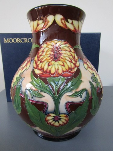 Moorcroft dahlia boxed large - boxed,