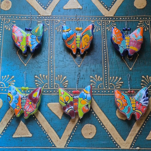 Talavera ceramic butterfly - talavera,