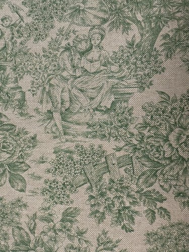 Petite toile fabric linen - toile,
