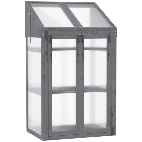Wooden greenhouse cold frame - wooden,