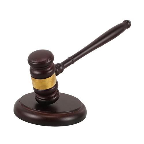 Gavel and block - gavel, set