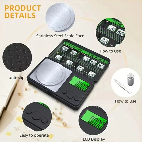 001g 50g digital - 0.001g/50g, milligram