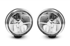 Cibie Oscar Spot Light Set Mini LED Black Chrome x 2 145mm 600 Lumen OEM Valeo