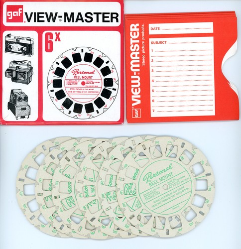 Blank view master - reels,, set