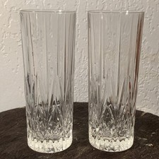 Set Of Four Crystal Highball