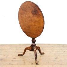 Antique Oak Tilt Top Table