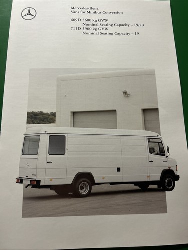 Mercedes benz 609d 711d van - benz,