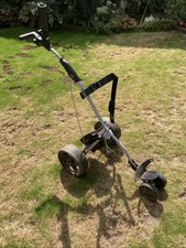 Powakaddy used Electric Golf Trolley no battery/charger But tested Using a mates