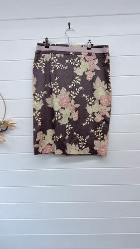 Coast floral pencil - floral, skirt