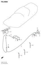 Suzuki Genuine Clamp GSX250 M3 M0 Seat Support Bracket 09403-07331-000