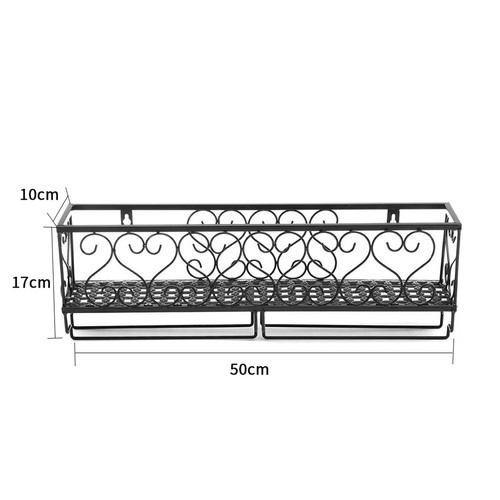 Metal wall mounted wine rack - wall,
