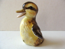 Antique AUGARTEN WIEN Austria DUCKLING 340 Small FIGURINE Weidinger 7 cm 2.75"