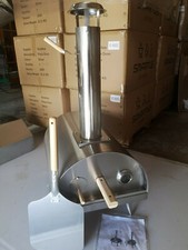 Pizza Oven Wood Kindling Pellets Portable Folding Legs free gift - PEEL & STONE