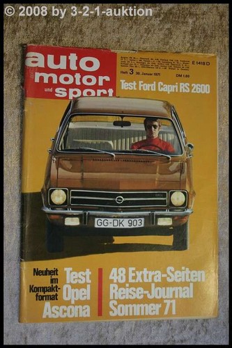 Auto motor sport ford gt - sport, 3/71