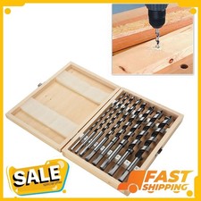 8 Piece Auger Wood Drill Bits