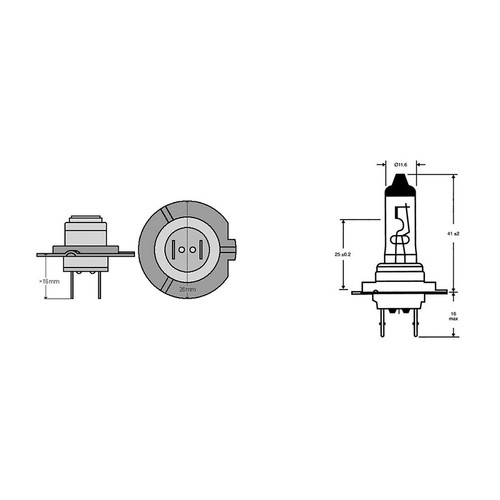 Osram 12v 55w ultra - h7,