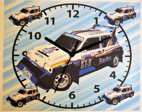 Metro 6r4 rally car - car, wall