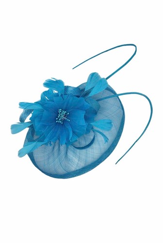 Flower feather hair - flower,