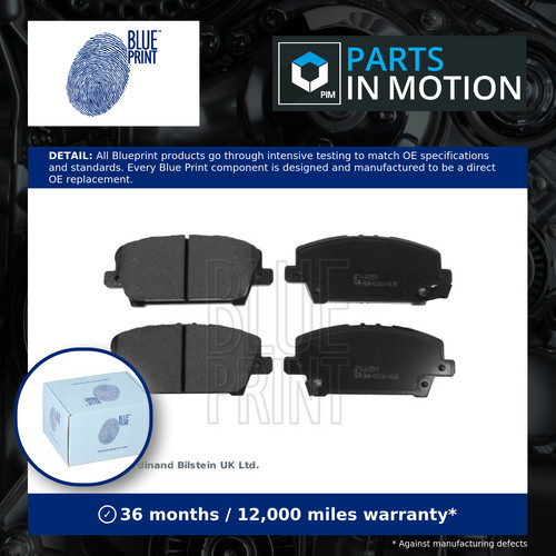 Brake pads set - brake, honda