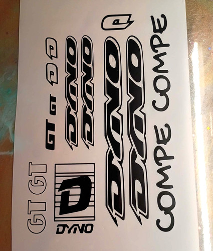 Bmx compe decal set - bmx, vinyl