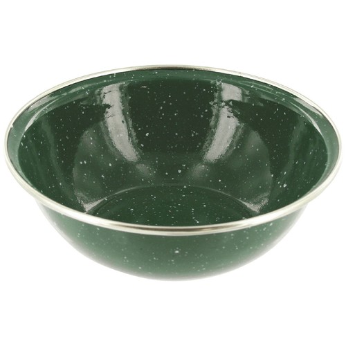 Highlander deluxe enamel bowl - enamel,