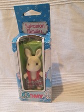 Tomy Sylvanian Families Vintage Brother Rabbit figure Boxed Very Rare 1985