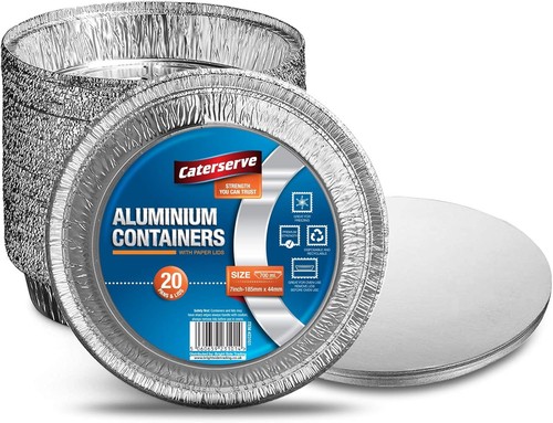 Aluminium containers 20pc - –,