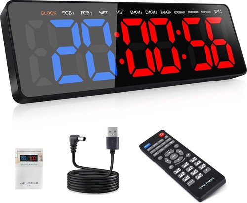 Led gym timer - timer, clock