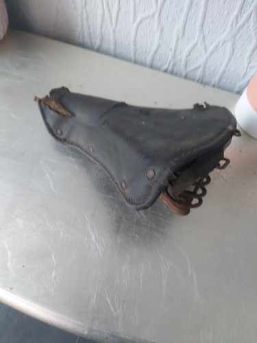 Vintage leatheries bicycle - vintage,