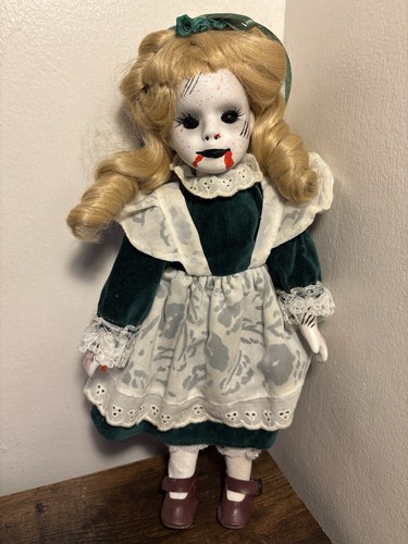 Porcelain horror doll - porcelain,
