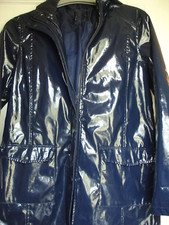 Sexy Sissy Wet Look Blue PVC