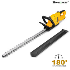 20" Cordless Hedge Trimmer Compatible Dewalt 18V Automatic Oiling (No Battery)