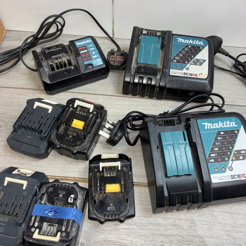 Makita battery chargers - makita, battery’s,
