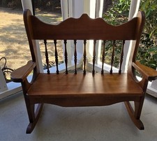 Antique Double Rocking Chair