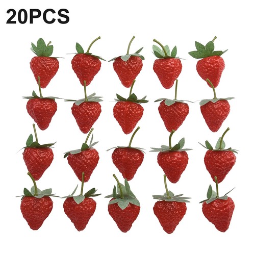 Fake strawberry decorative - strawberry,