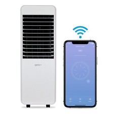 Smart Evaporative Air Cooler 10L WiFi App Alexa Remote 3 Speed Oscillating Fan