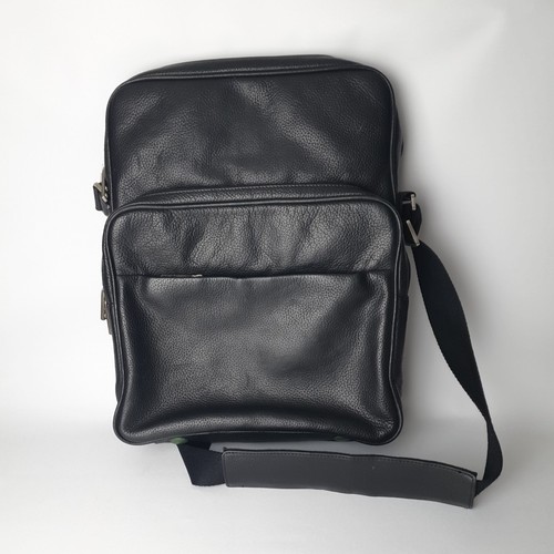 Knomo black leather cross body - black,