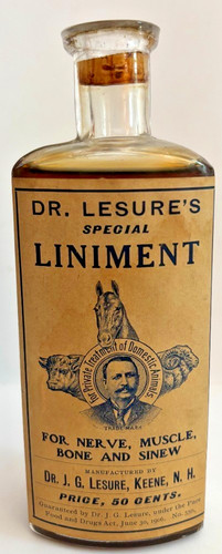 Lesure liniment old - liniment,