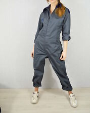 Vintage British Air Force grey Overalls military jumpsuit flight suit  w RAF