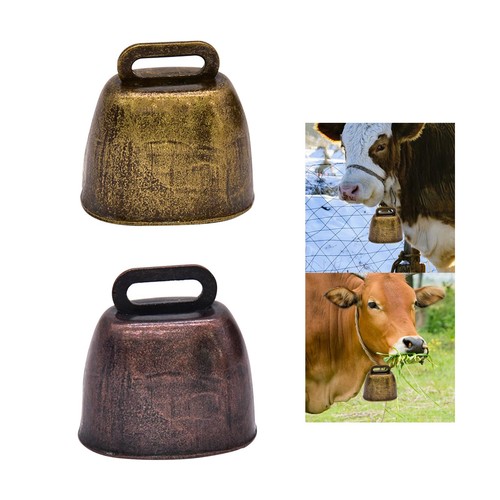 Loud copper bell small cow - copper,