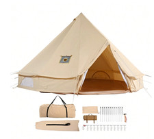 Canvas Bell Tent, 4 Seasons 5